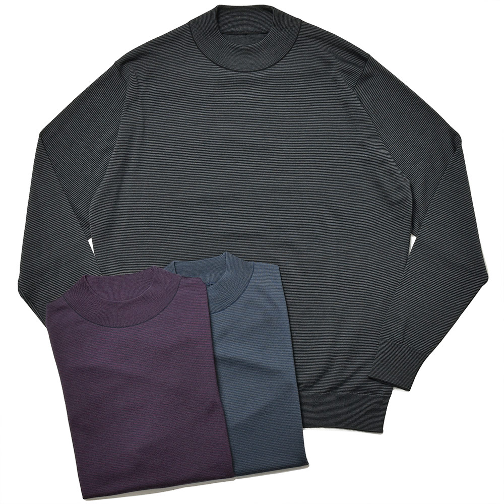 最終価格美品JOHN SMEDLEY ダークネイビー綿Vネックセーター L 楽天