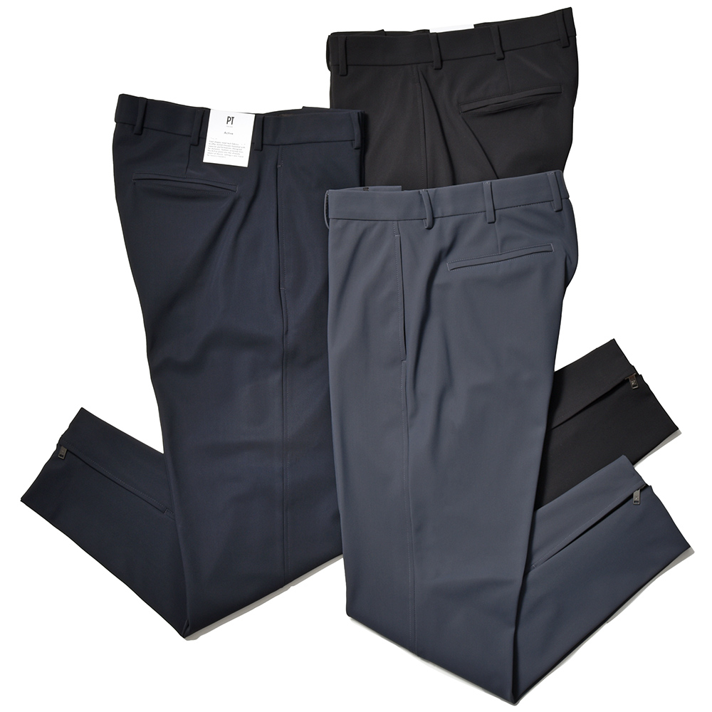 PTトリノ ACTIVE EPSILON 裾ジッパー仕様 46サイズ PT TORINO（ピーティートリノ）｜PT TORINO（ピーティートリノ