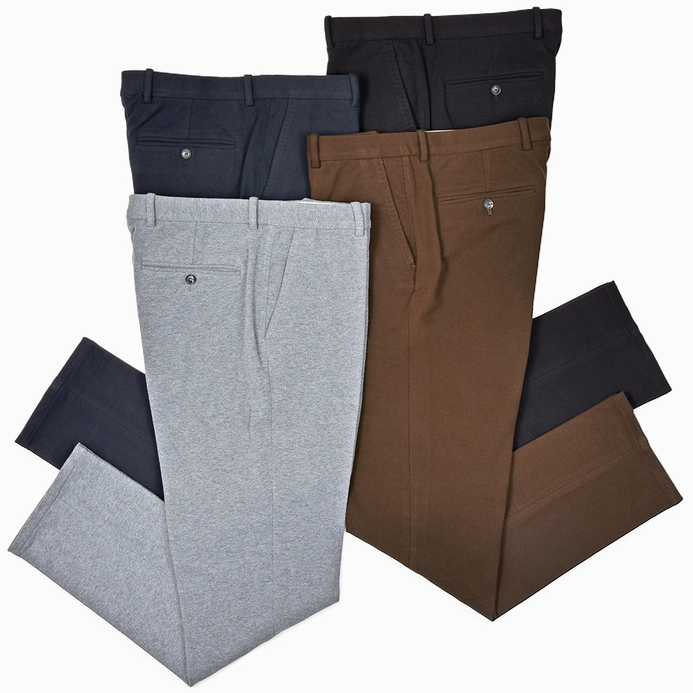 CIRCOLO 1901(チルコロ1901)<br>カシミヤタッチジャージー ノープリーツパンツ 33052000109