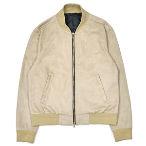 giabsarchivio（ジャブスアルキヴィオ）<br>BARDI GOLD エコスエード ジャージー セットアップ対応 MA-1 ブルゾン A5416 34052001117