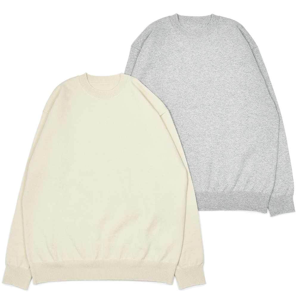Yonetomiilg~j<br>RIGID CASHMERE SWEATER Crew Neck Pullover WbhJV~ N[lbNjbg 36052004232