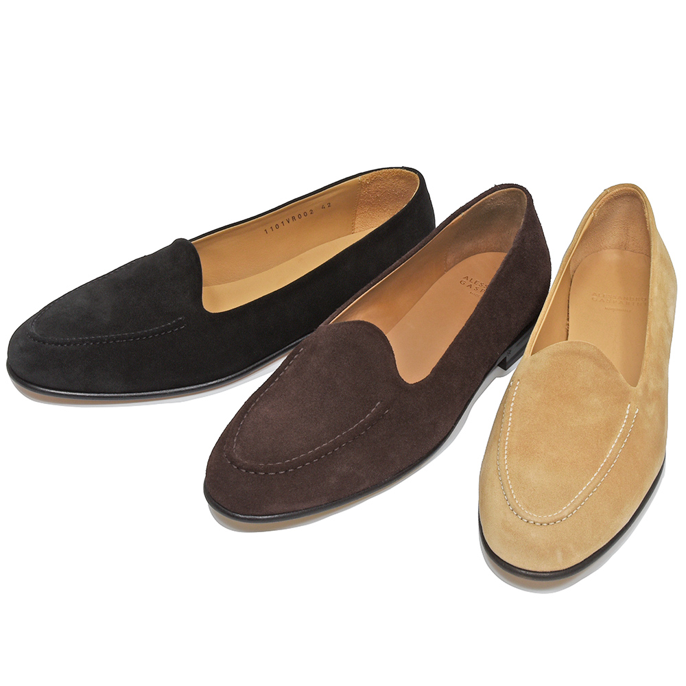 ALESSANDRO GASPARINI�i�A���b�T���h�� �K�X�p���[�j�j<br>MOCASSO LOAFER �J�[�t�X�G�[�h ���[�t�@�[ 35052000215