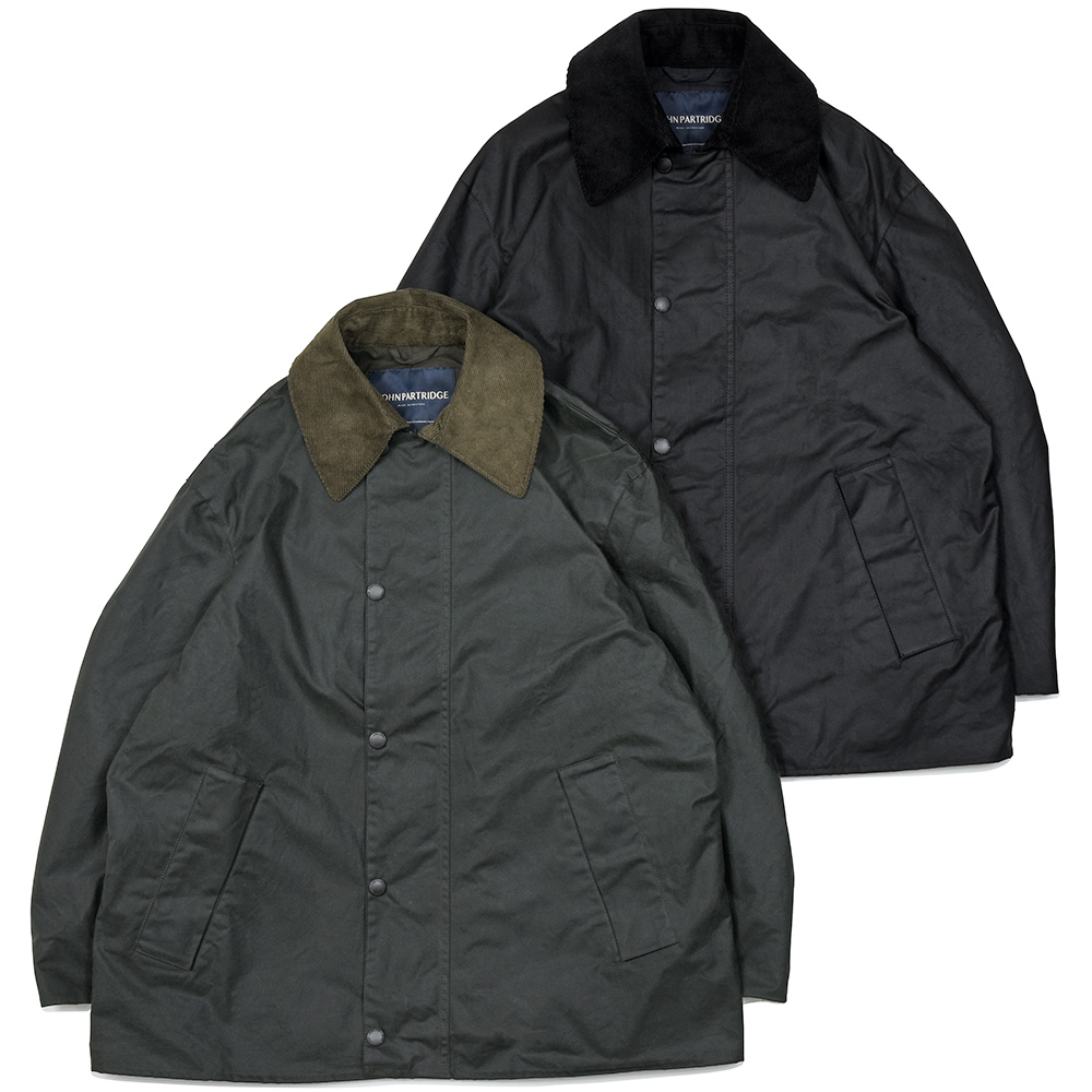 JOHN PARTRIDGE(ジョンパートリッジ)<br>6oz OVERSIZED COVERALL JACKET ワックスドコットン カバーオールジャケット 34052000234