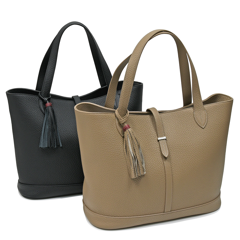 ACATE(アカーテ)<br>ARCA カーフ シュリンクレザー トートバッグ 38446012211