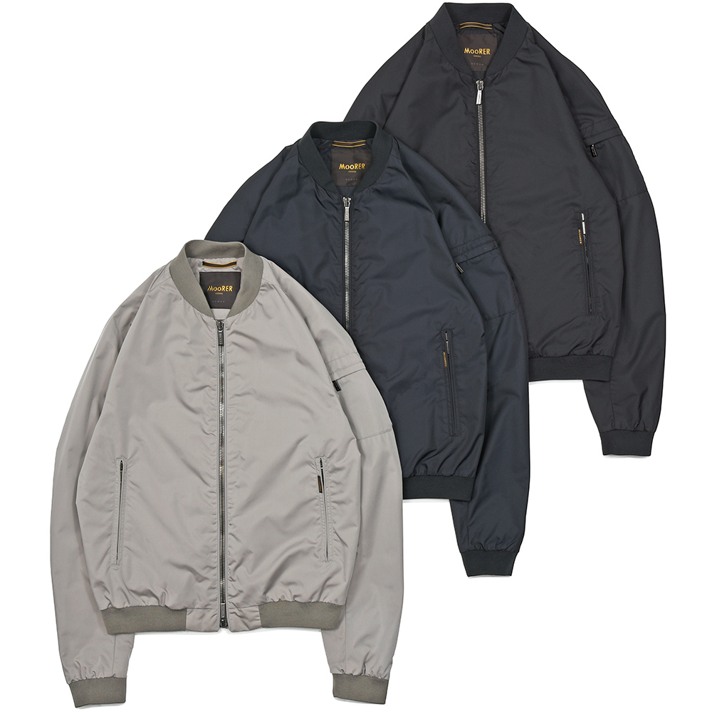 MooRER�i���[���[�j<br>CORELLI-WK �|���G�X�e�� MA-1 �{�}�[�W���P�b�g 34061001052