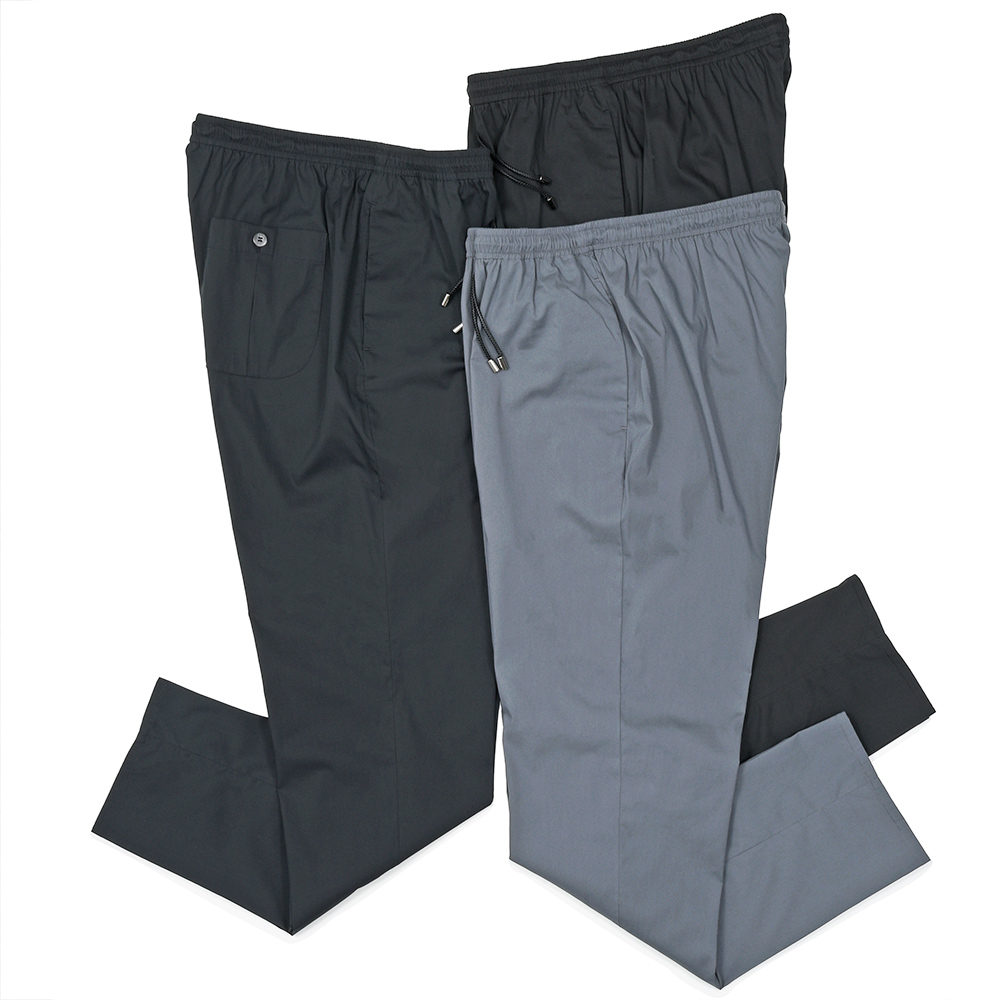 giabsarchivio(ジャブスアルキヴィオ)<br>MANFREDO シャカヌメコットン ストレッチ ノープリーツシャーリングパンツ A3768 33061006117