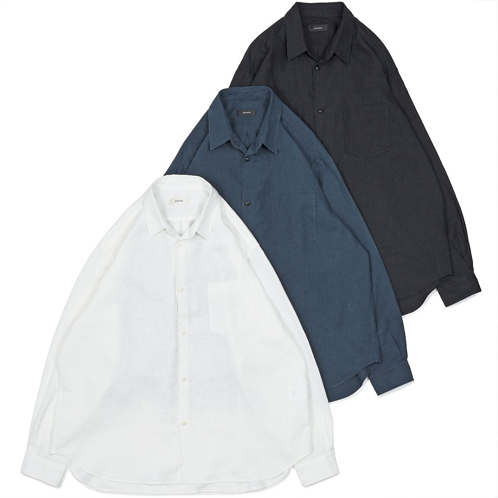 alvana�i�A�����@�i�j<br>LINEN L/S REGULAR SHIRTS ���l���R�b�g�� ���M�����[�J���[�V���c 31061001240