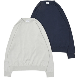 Yonetomi�i���l�g�~�j<br>HIGH TWIST COTTON KNIT PULLOVER �R�b�g�� �n�C�Q�[�W �N���[�l�b�N�j�b�g 36061001232