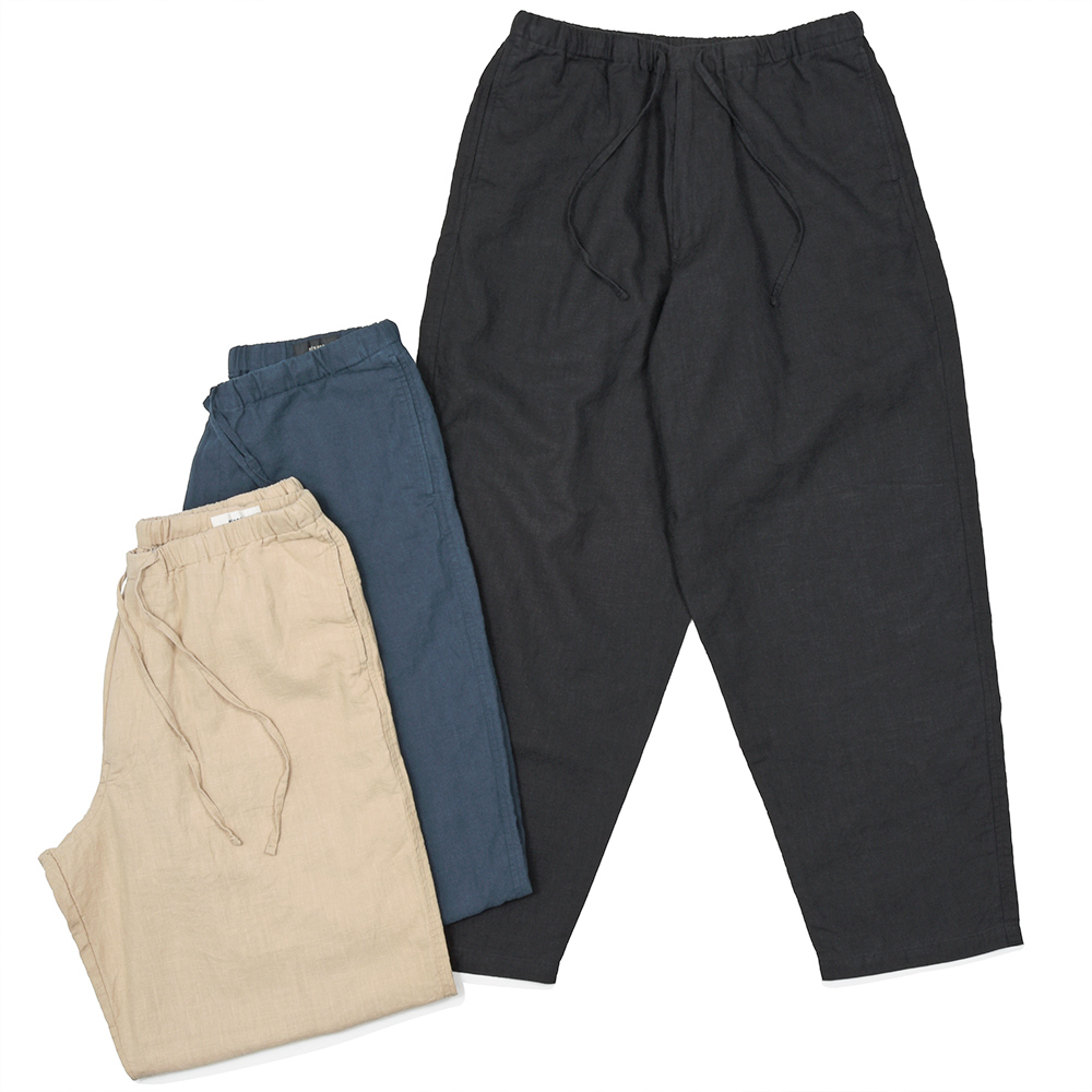 alvana�i�A�����@�i�j<br>LINEN OVER EASY PANTS ���l���R�b�g�� ���C�h�V���[�����O�p���c 33061000240