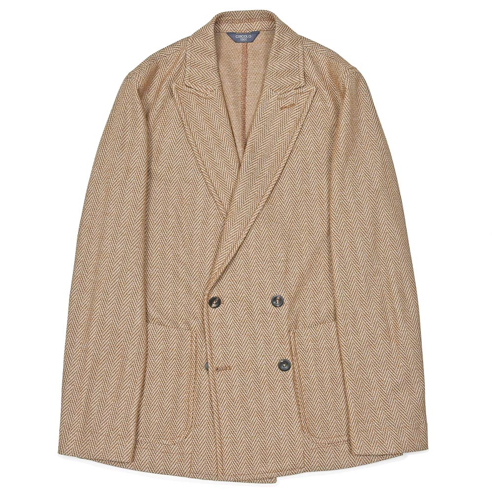 CIRCOLO 1901�i�`���R��1901�j<br>S.JACKET �R�b�g�� �W���[�W�[ �w�����{�[�� �_�u���V���c�W���P�b�g 37065001109