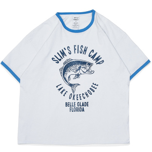 WILD DONKEY�i���C���h �h���L�[�j<br>SLIMS TSHIRT �R�b�g�� �N���[�l�b�N �v�����gT�V���c 32161004146