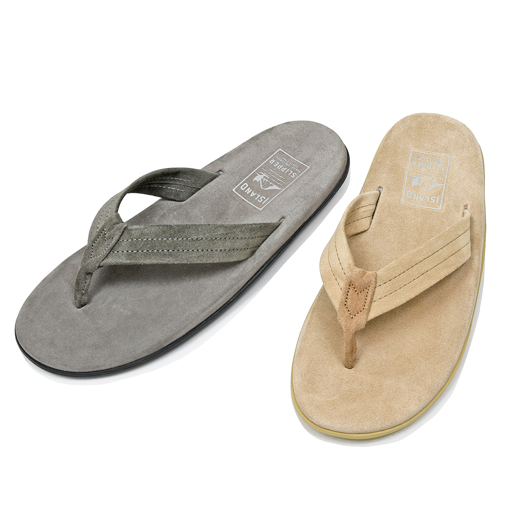ISLAND SLIPPER(アイランドスリッパ)<br>203 スエード トング レザーサンダル 35161001228