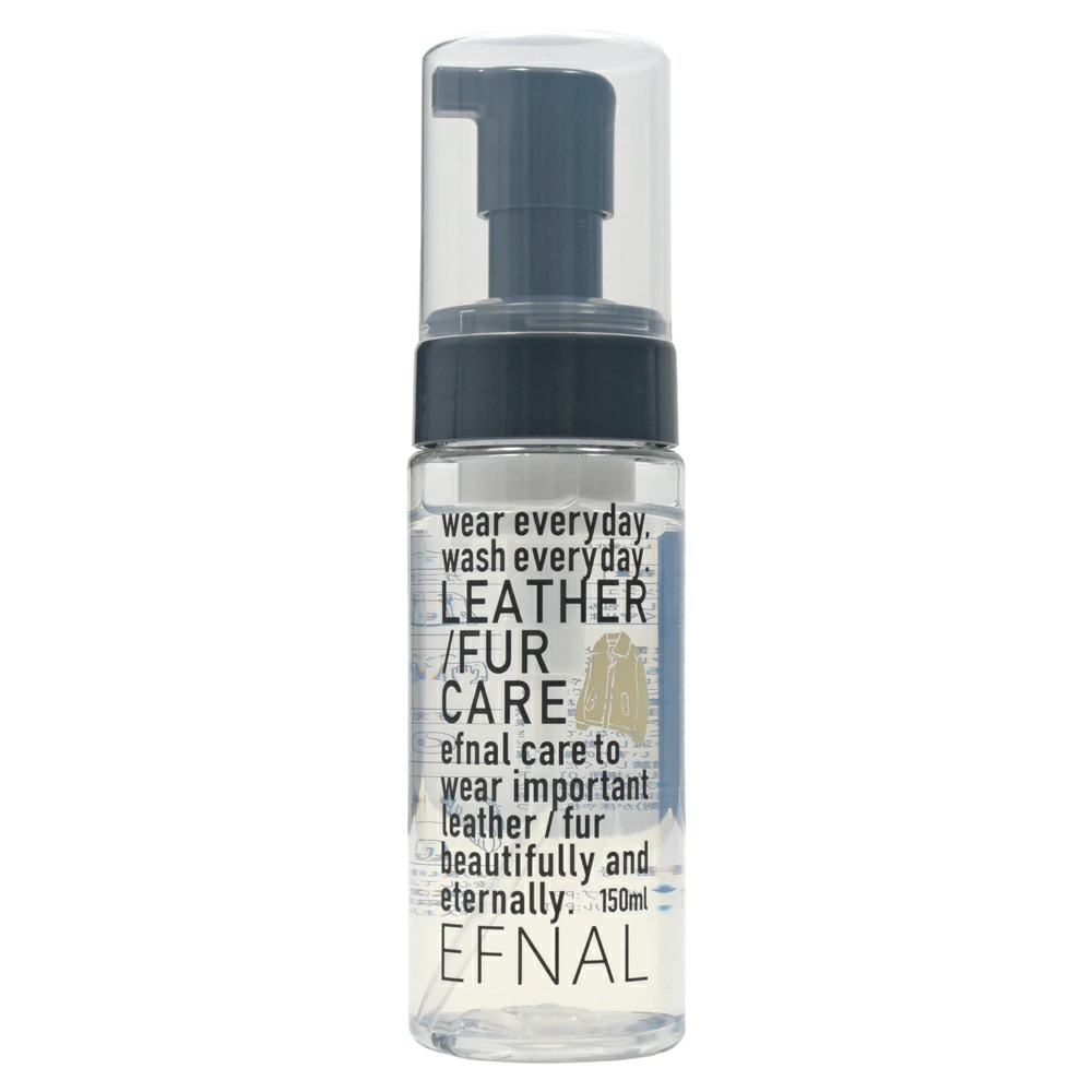 EFNAL care(イフナル ケア)<br>レザー・ファー専用ケア用品(水なしで使える合成洗剤)EFCR005 39061000201
