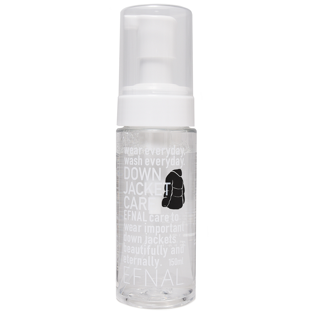 EFNAL care(イフナル ケア)<br>ダウンジャケット専用ケア用品(水なしで使える合成洗剤)EFCR001 39061004201