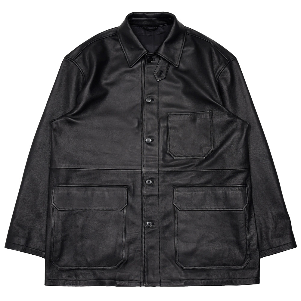 garoh(ガロウ)<br>coat05 ラムレザー カーコート 34262800204