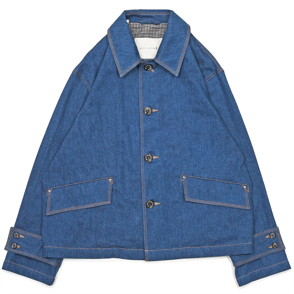 MACKINTOSH(マッキントッシュ)<br>HUMBIE SL DNM SHORT GTS コットン ウォッシュドデニムジャケット 34062002005
