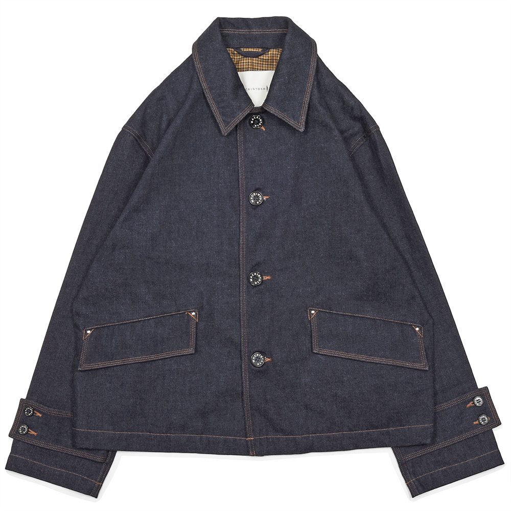 MACKINTOSH�i�}�b�L���g�b�V���j<br>HUMBIE SL DNM SHORT GTS �R�b�g�� �����E�H�b�V���f�j���W���P�b�g 34062001005
