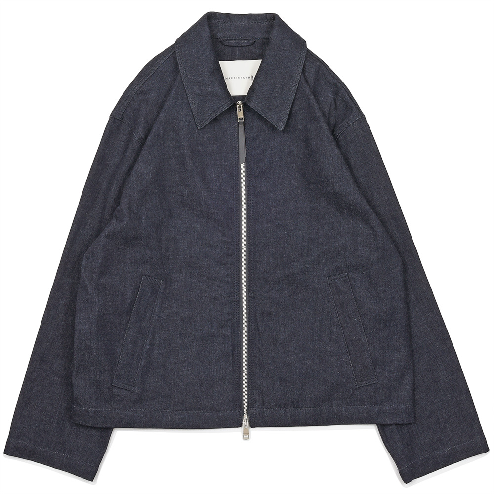 MACKINTOSH(マッキントッシュ)<br>BIRGHAM コットン ワンウォッシュデニム ジップアップブルゾン 34062003005