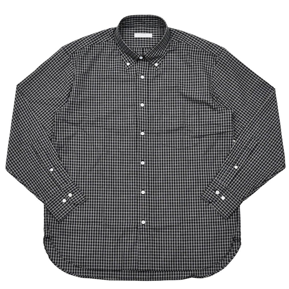 garoh(ガロウ)<br>shirt04 コットン グラフチェック ボタンダウンカラーシャツ 31062800195